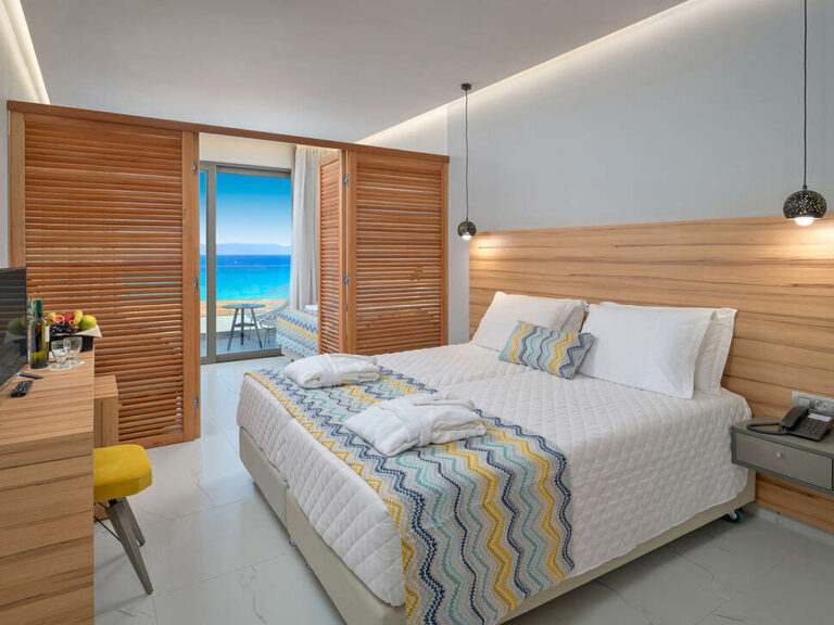 hotelkamer tweepersoonsbed avra beach